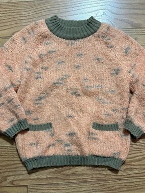 Vintage Andene Pink 1980s Sweater Women’s Medium Preppy School Coquette